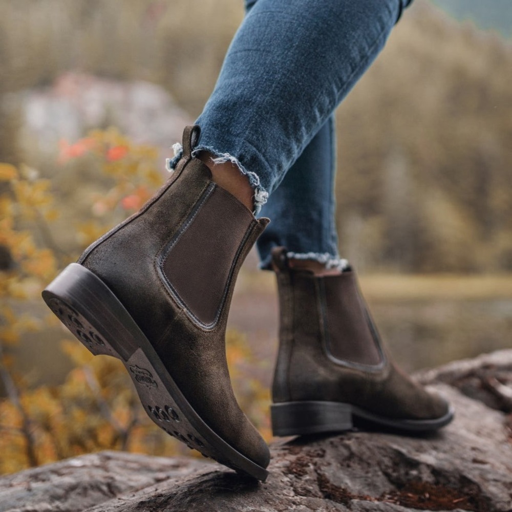 Thursday Boot Co Duchess Suede Chelsea Boots